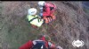 Un momento de la intervencin de rescate del cazador