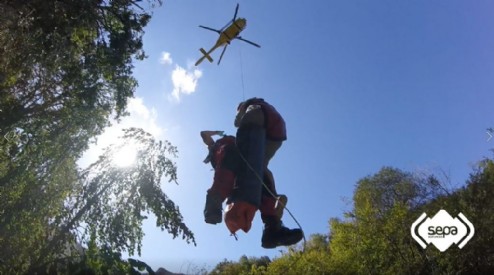 Un momento de la intervencin en la Olla de San Vicente