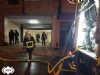 Bomberos en el incendio de Avils.