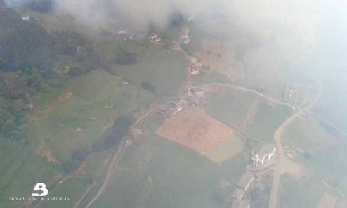 Foto aérea de incendio en Villar de Serandinas 3