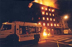 Incendios en edificios
