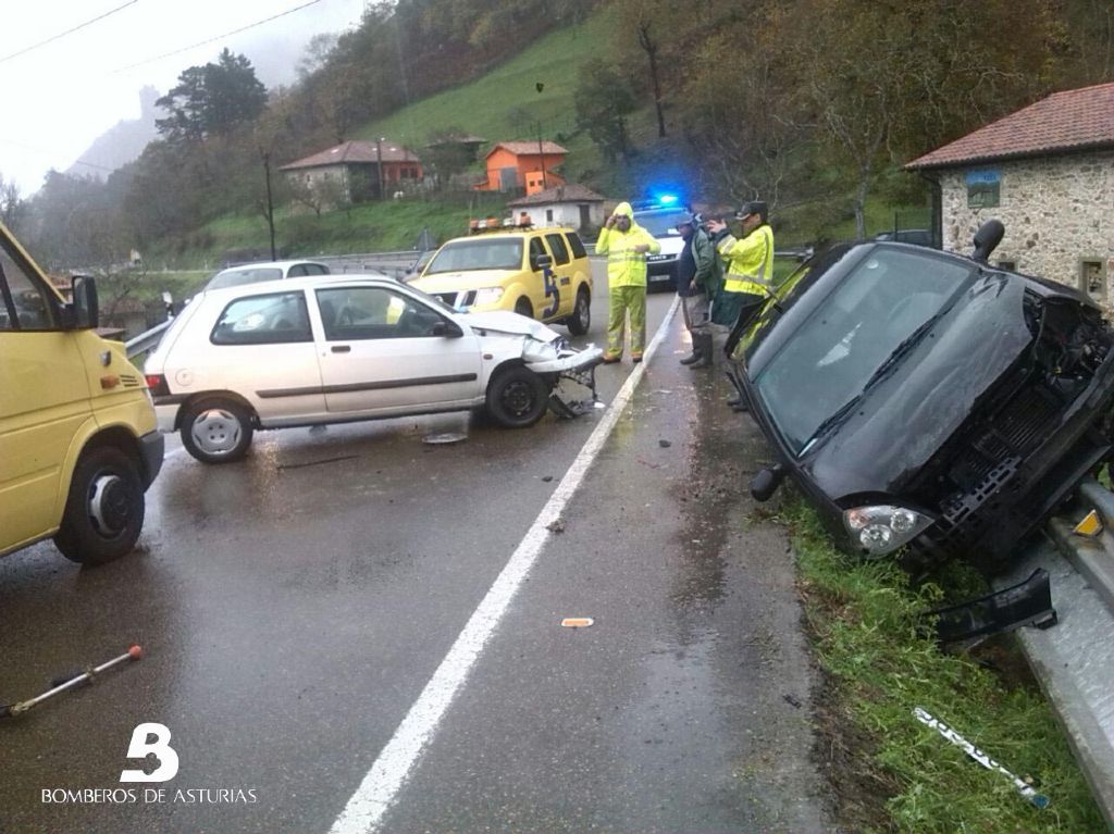 El lugar del accidente