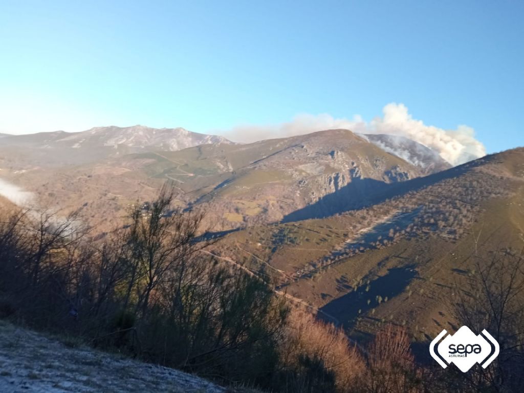 Estado del incendio a estas horas