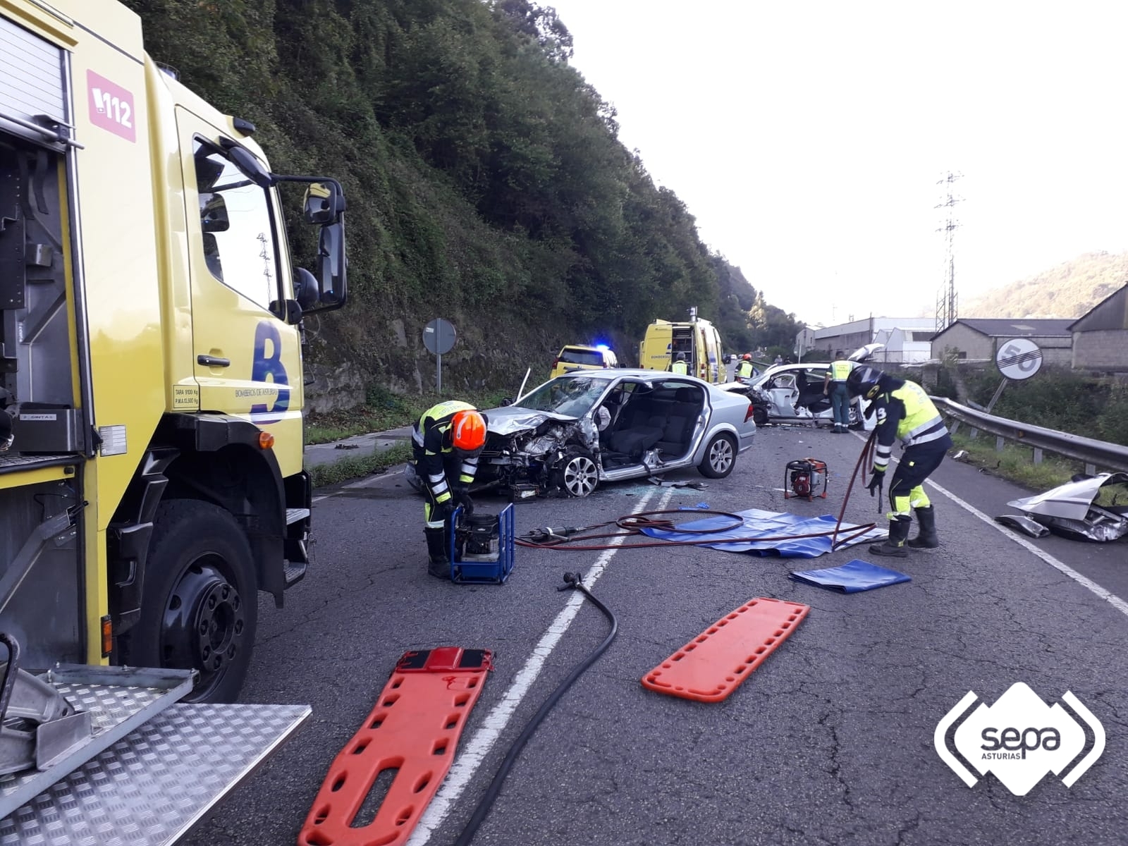 Lugar del accidente