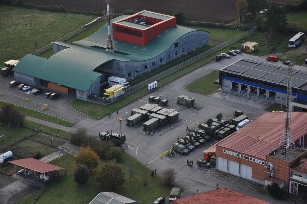 El despliegue de la UME en las instalaciones del SEPA
