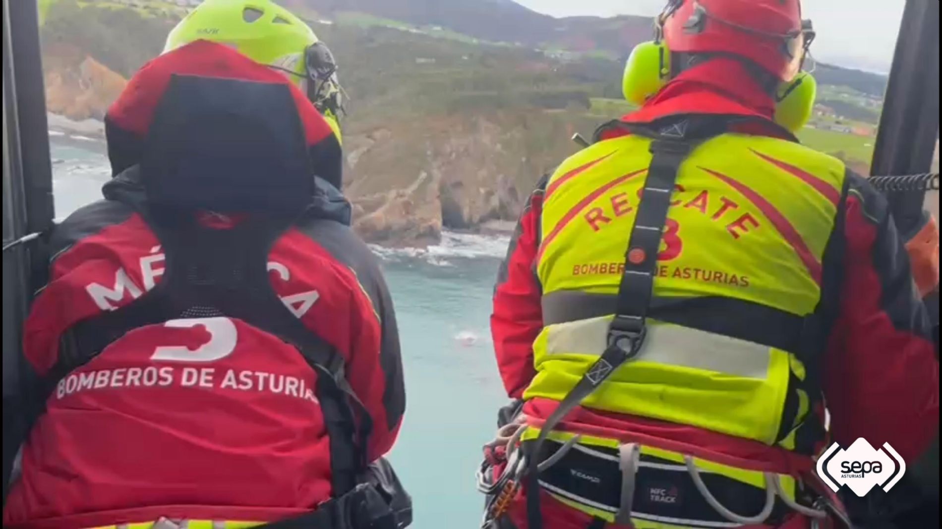 El Grupo de Rescate rastreando la zona en jornadas anteriores