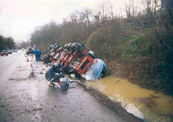 Accidentes de mercancas peligrosas