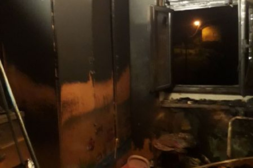 Incendio en una casa de La Vega, Piloña.