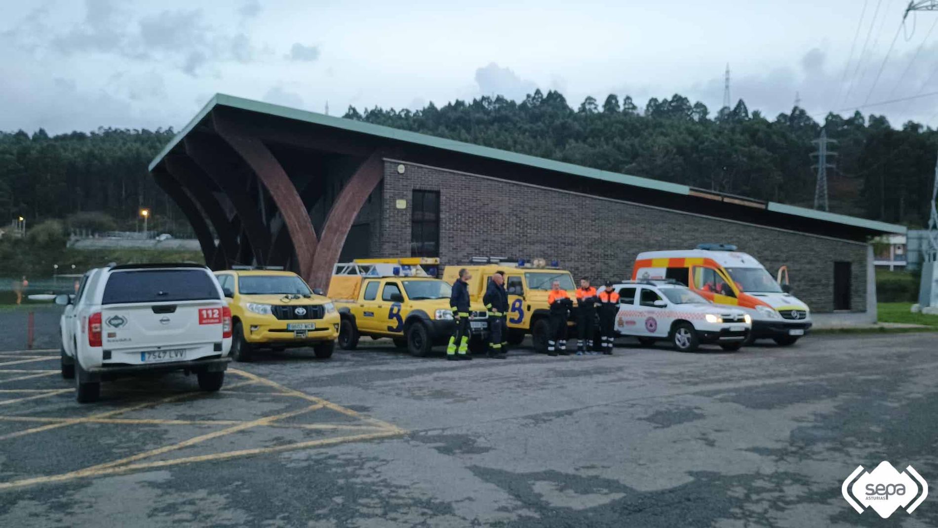 Participantes en el dispositivo de rastreo de Corvera.